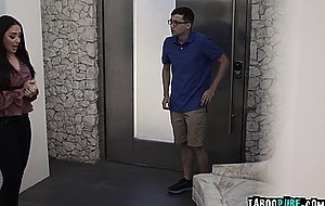 Poor wife has to watch through a window as her SO fucks another man