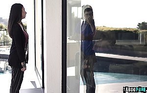 Poor wife has to watch through a window as her SO fucks another man