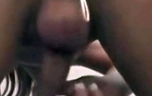Condom sex with busty ts blonde