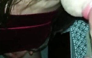 Sissy sucking daddy's cock