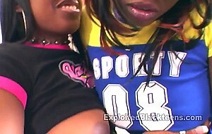 Exploitedblackteens, jada fire & angel eyes
