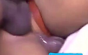 slave gets fucked hard by two bbc