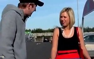 Milf surprised by a giant cock