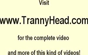 Amateur video with tranny sucking