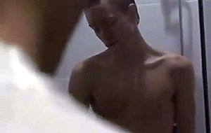 College dorm shower sex