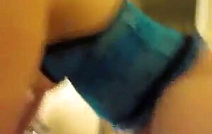 Blonde Amateur Couple's Dining Room Sex Tape