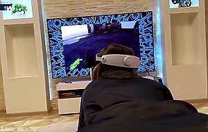 Sasha paradise, tricky stepson fucks his naive stepmom while she is in virtual reality