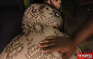 Thick Amateur BBW with Hairy Bush and Big Tits