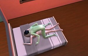 Alien pervert bursts home to the dugout and fucked her sims4