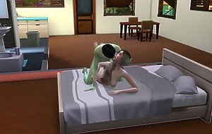 Alien pervert bursts home to the dugout and fucked her sims4