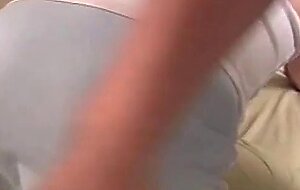 Spanking and fingering the bbw housewife