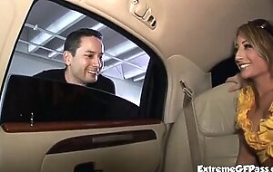 Cock sucking blonde licked out and teased