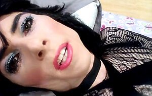 Big-Cock Crossdresser Selfie