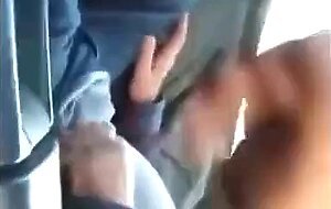 Blowjob in the Car with a Young Stud and an Older Gentleman