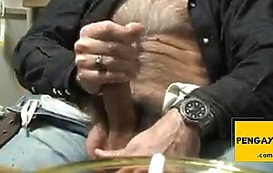 Bearded Daddy Strokes Solo