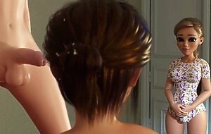 Xxx 3d crystal clear animation - milf fuck teen and friend watching