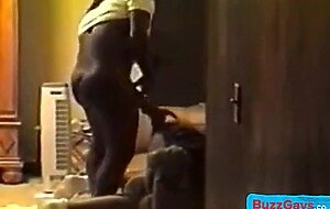 Black Amateur Spanks His Best Fan Hard