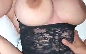Big natural tits bouncing