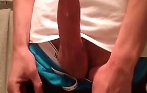 Twink Masturbating in Undies