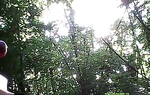 Grandpa Flashes His Cock Outdoors