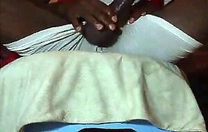 Big Black Cock Strokes His Meat Solo