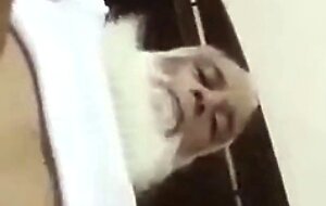 Mature Arab Daddy Plays with His Dick on Webcam