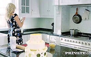 Brittany bardot, milf fucked in the kitchen