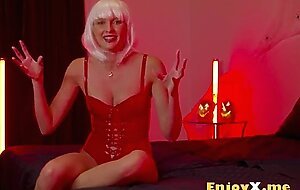 Screams of sensation from halloween on enjoyx stacy cruz's jaw-dropping natural tits.