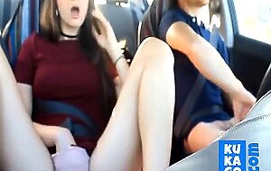 Sloppy Blowjob on the Highway