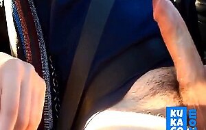 Sloppy Blowjob on the Highway