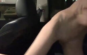 Hot brunette slut takes hard anal pounding in the car live at sexycamx