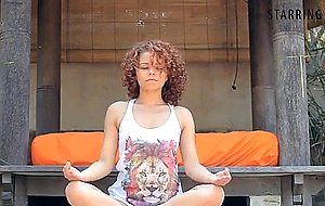 Super flexible petite girl...