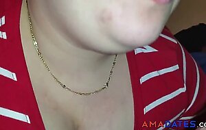 Sweet Amateur Blowjob with a BBW