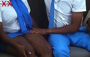 Real hot quickie sex by school lover who love fuck more then studying! african students