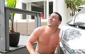 Stephanie Stalls Lets The Car Wash Guy Fuck Her Asshole