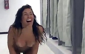 Hot gymnast with amazing body