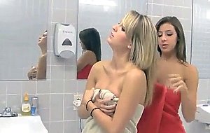 Hot gymnast with amazing body