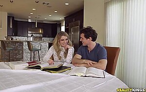 My stepmom ruined the study session, Rachael Cavalli, Abby Adams