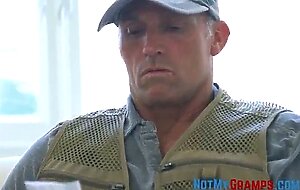 Brunette chubby teen vanessa sky like to suck grandpas big dick