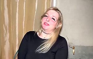 Real french blonde amateur first threesome