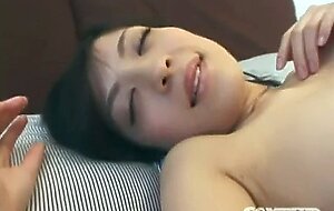 Finger fucked asian teen is rammed