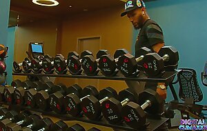 Busty Latina MILF Bianca Bailee Get Fucked by Her Gym Trainer's BBC