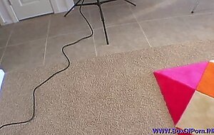 4K/ Super Hot Body & Natural Small Tits Blonde Babe Allison Pierce POV Sybian Orgasm Ride
