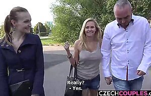 Group anal for money with a busty milf,