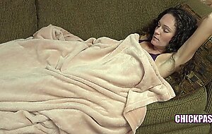Horny slut Monica Sexxxton starts the morning with masturbation