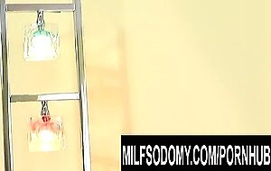 Blonde MILF Katie Gold Takes a Fat Young Cock up Her Asshole