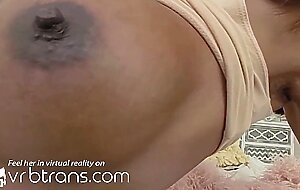 VRB TRANS Hot Video Chat With Naughty Black Babe