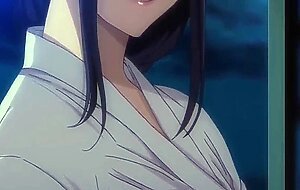 Anime sex two milf and one old men