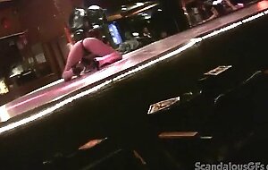 Pole dancing amateur girlfriend
