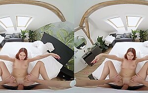 She just wants to play with my cum - virtual real porn